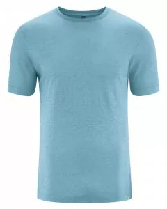 HempAge Hanf T-Shirt - Farbe wave aus Hanf und Bio-Baumwolle