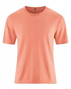 HempAge Hanf T-Shirt - Farbe peach aus Hanf und Bio-Baumwolle