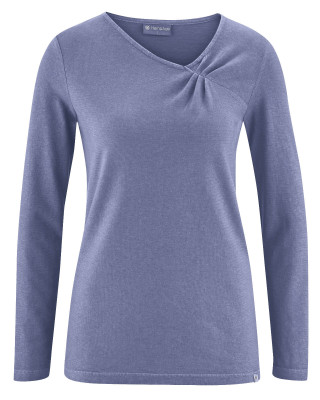 HempAge Hanf Shirt - Farbe lavender aus Hanf und Bio-Baumwolle