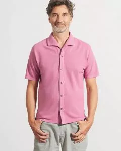 HempAge Hanf Hemd - Farbe rose aus Hanf und Bio-Baumwolle
