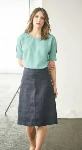 HempAge Hanf Bluse - Farbe sage aus Hanf und Bio-Baumwolle