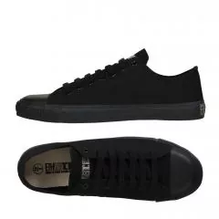 Ethletic Sneaker vegan LoCut Classic - Farbe jet black / black aus Bio-Baumwolle