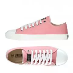 Ethletic Sneaker vegan LoCut Collection 17 - Farbe ice cream pink / just white aus Bio-Baumwolle