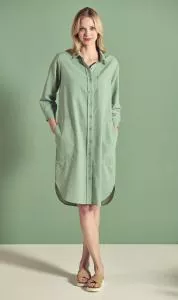 HempAge Hanf Tunika - Farbe menta aus Hanf und Bio-Baumwolle