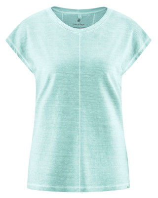 HempAge Hanf T-Shirt - Farbe lake aus Hanf und Bio-Baumwolle