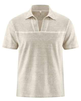 HempAge Hanf T-Shirt - Farbe distel aus Hanf und Bio-Baumwolle
