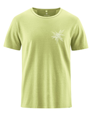 HempAge Hanf T-Shirt - Farbe bamboo aus Hanf und Bio-Baumwolle