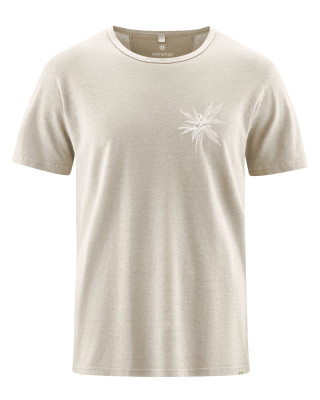 HempAge Hanf T-Shirt - Farbe distel aus Hanf und Bio-Baumwolle