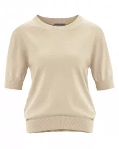 HempAge Hanf Pullover - Farbe gobi aus Hanf und Bio-Baumwolle