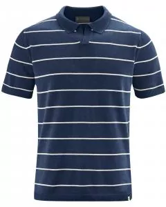 HempAge Hanf Polo Shirt - Farbe navy aus Hanf und Bio-Baumwolle