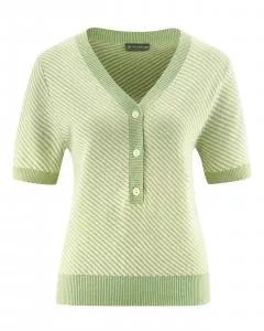 HempAge Hanf Pullover - Farbe matcha aus Hanf und Bio-Baumwolle