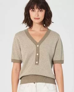 HempAge Hanf Pullover - Farbe grit aus Hanf und Bio-Baumwolle
