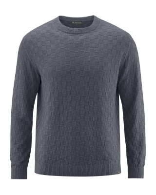 HempAge Hanf Pullover - Farbe shale aus Hanf und Bio-Baumwolle
