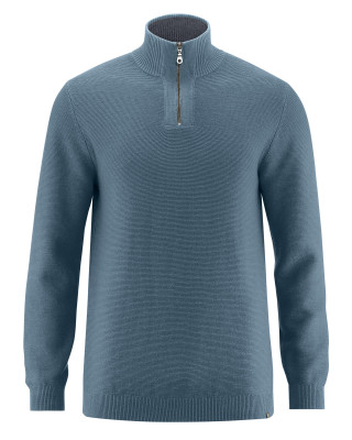 HempAge Hanf Troyer - Farbe dove/shale aus Hanf und Bio-Baumwolle