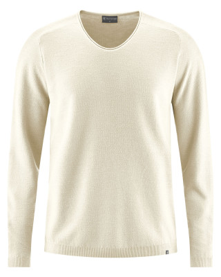 HempAge Hanf Sommerpullover - Farbe natur aus Hanf und Bio-Baumwolle