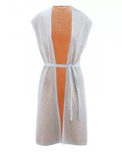 HempAge Hanf Weste - Farbe carrot / grey aus Hanf und Bio-Baumwolle