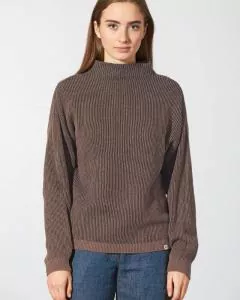 HempAge Hanf Pullover - Farbe anthrazit / gravel aus Hanf und Bio-Baumwolle