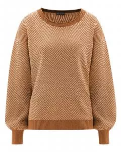 HempAge Hanf Pullover - Farbe almond aus Hanf und Bio-Baumwolle