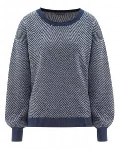 HempAge Hanf Pullover - Farbe navy aus Hanf und Bio-Baumwolle