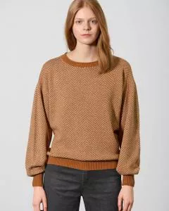 HempAge Hanf Pullover - Farbe almond aus Hanf und Bio-Baumwolle