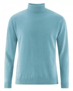 HempAge Hanf Pullover - Farbe wave aus Hanf und Bio-Baumwolle