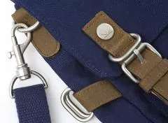 Pure Schultertasche aus Hanf und Bio-Baumwolle
