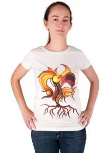AngelTex T-Shirt - Phönix aus Bio-Baumwolle