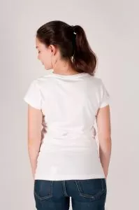 AngelTex T-Shirt mit Motiv aus Bio-Baumwolle