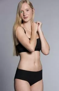 Hanf Damen klassischer Panty - Farbe black aus Hanf und Bio-Baumwolle