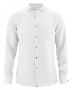 HempAge Hanf Hemd Emperor - Farbe white aus 100% Hanf