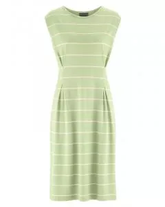 HempAge Hanf Kleid - Farbe matcha aus Hanf und Bio-Baumwolle