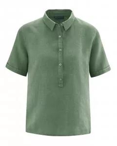 HempAge Hanf Bluse - Farbe herb aus 100% Hanf