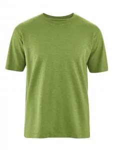 HempAge Hanf T-Shirt Basic Light - Farbe weed aus Hanf und Bio-Baumwolle