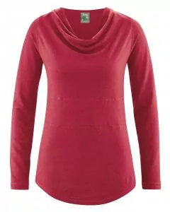 HempAge Hanf Langarm Shirt Rhianna - Farbe cuvee aus Hanf und Bio-Baumwolle