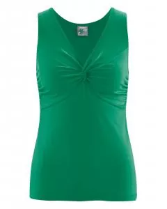 HempAge Hanf Top Norma Jean - Farbe smaragd aus Hanf und Bio-Baumwolle
