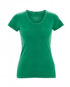 HempAge Hanf Shirt Sunny - Farbe smaragd aus Hanf und Bio-Baumwolle