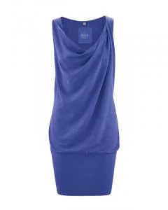 HempAge Hanf Kleid Leticia - Farbe cornflower aus Hanf und Bio-Baumwolle