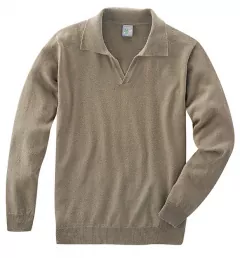 HempAge Hanf Pullover - Farbe oak aus Hanf und Bio-Baumwolle