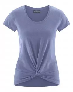 HempAge Hanf Yoga T-Shirt - Farbe lavender aus Bio-Baumwolle und Hanf