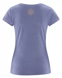 HempAge Hanf Yoga T-Shirt - Farbe lavender aus Bio-Baumwolle und Hanf