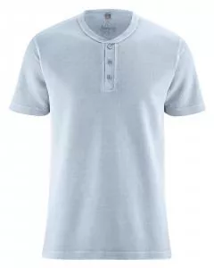 HempAge Hanf T-Shirt - Farbe clearsky aus Hanf und Bio-Baumwolle