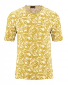 HempAge Hanf T-Shirt - Farbe curry aus Hanf und Bio-Baumwolle