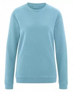 HempAge Unisex Hanf Sweatshirt - Farbe wave aus Hanf und Bio-Baumwolle