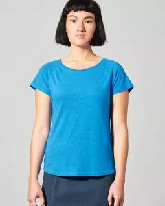 HempAge Hanf Raglan Shirt - Farbe topaz aus Hanf und Bio-Baumwolle