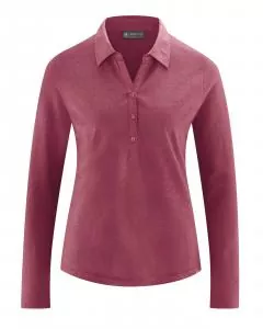 HempAge Hanf Bluse - Farbe tinto aus Hanf und Bio-Baumwolle