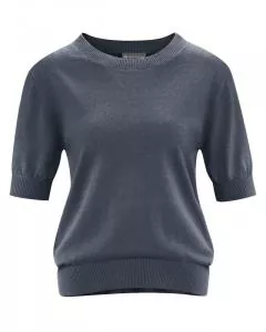 HempAge Hanf Pullover - Farbe dark aus Hanf und Bio-Baumwolle