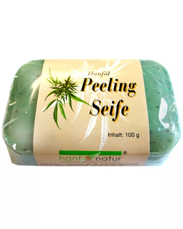 Hanföl Peeling Seife 100g