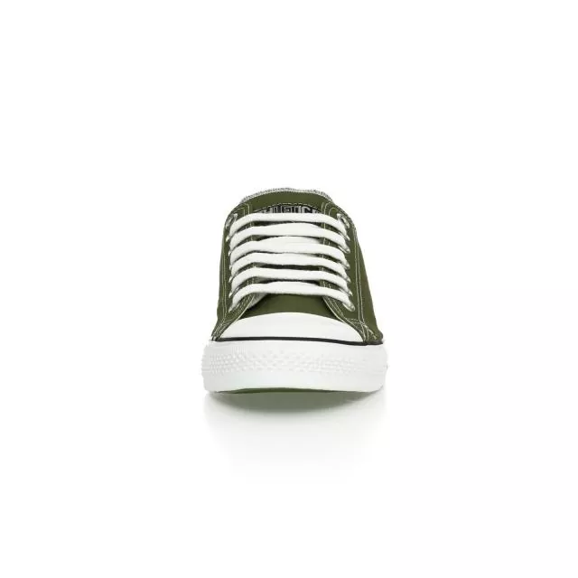 Ethletic Sneaker vegan LoCut Classic - Farbe camping green / white aus Bio-Baumwolle Ethletic Sneaker vegan LoCut Classic - Farbe camping green / white aus Bio-Baumwolle