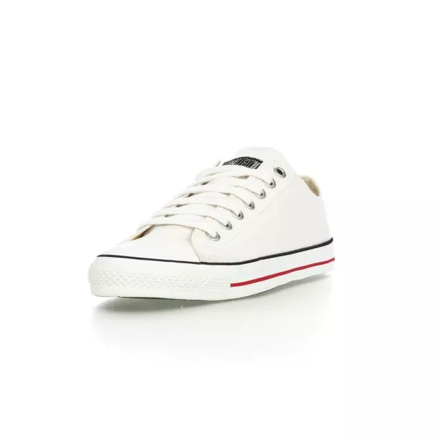 Ethletic Sneaker vegan LoCut Classic - Farbe just white / white aus Bio-Baumwolle