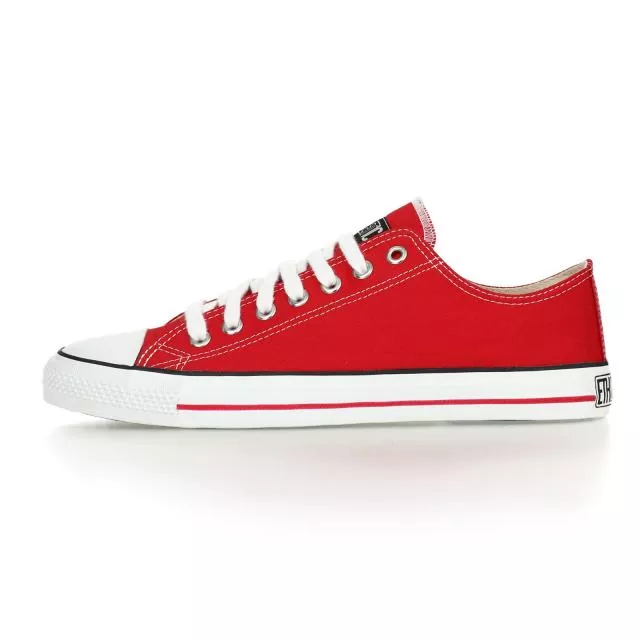Ethletic Sneaker vegan LoCut Classic - Farbe cranberry / white aus Bio-Baumwolle Ethletic Sneaker vegan LoCut Classic - Farbe cranberry / white aus Bio-Baumwolle